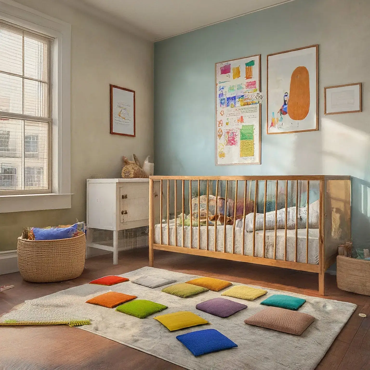 التخطيط لديكور غرفه الأطفال عند الحمل